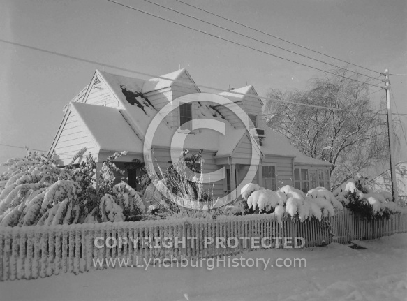  : ED CHILDRESS HOUSE IN SNOW, JANUARY 2