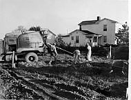  : Russells house being built