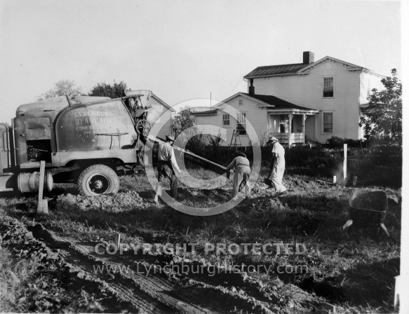  : Russells house being built