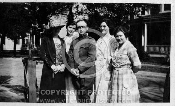 Ray With a Group of Women