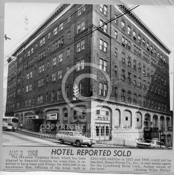  : Virginian Hotel sold 68