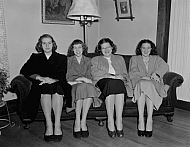  : Jennie Lee Irvin, Mary Lou Scruggs, Zelda Clements, Thelma Hudso