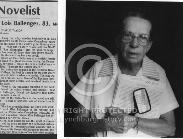 Lois Ballenger Book