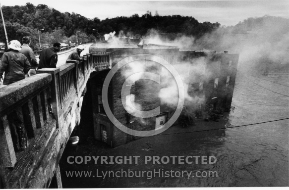 Flood - 1985 Fire on Viaduct