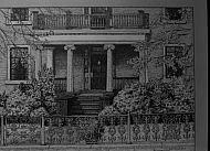  : OLD ADAMS HOUSE, DRAWING, CABELL STREET