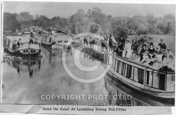 Lynchburg - Canal Boats 1850s