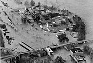 Flood 1985 Aerial View - Griffin Pipe Company