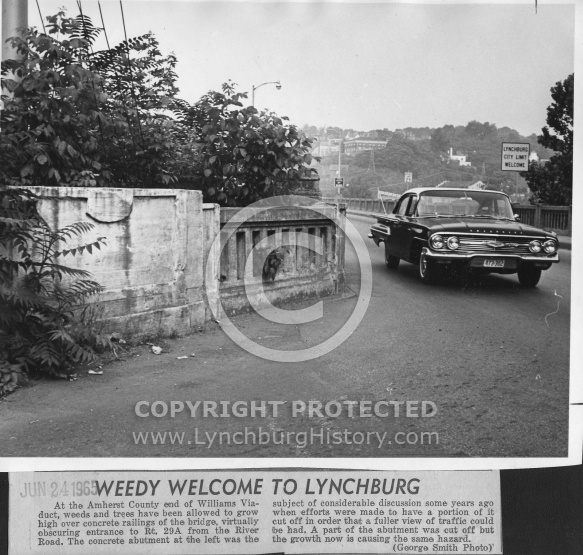 Williams Viaduct - Weedy Welcome 1965