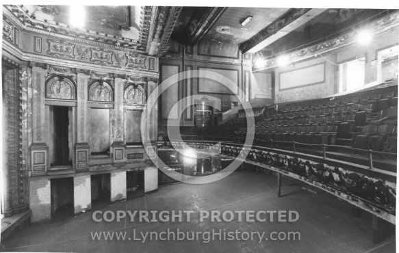 Academy Theater - Balconies 8-18-1985