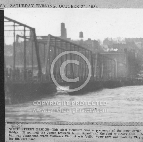 9th Street Bridge - 1917 Flood
