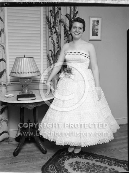  : Ford Evening Gown at Home, April 15, 1955