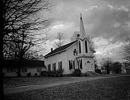  : Calvery Baptist and other church, same st, Concord, VA Nov, 1966