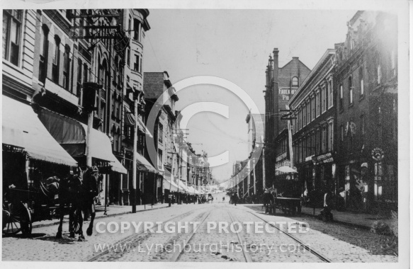 Lynchburg - Main Street - 1900