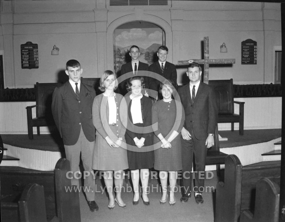  : Youth week group, Baptist Church, March 21, 1965