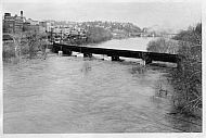 Floods Rail Road Bridge 1960