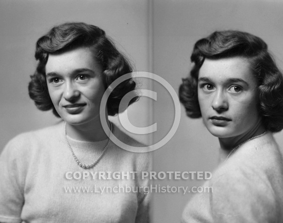  : Nancy Campbell. March 1951