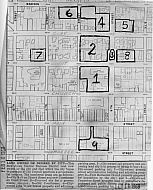 Lynchburg Governmental Complex - Map City Lots 1968