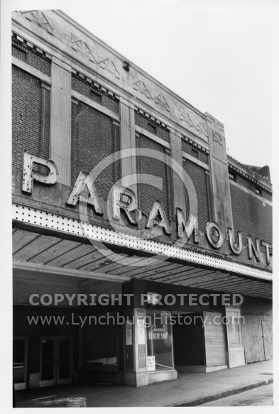 Paramount Theater - Entrance 1980