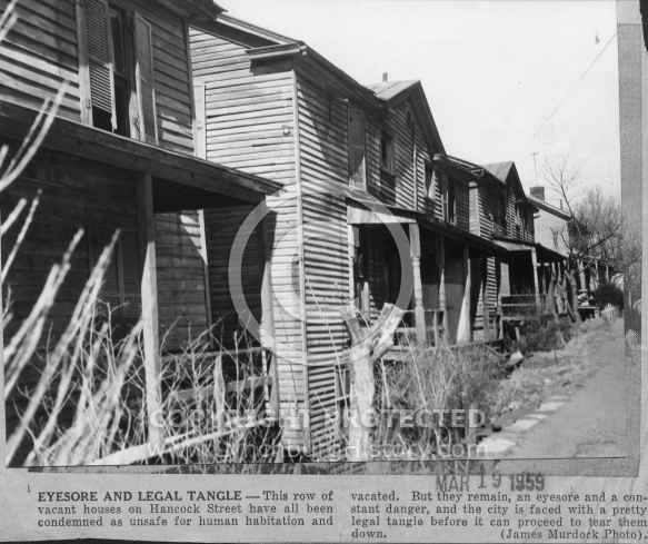  : Hancock st 1959 slum