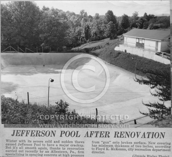  : Jefferson pool 1956
