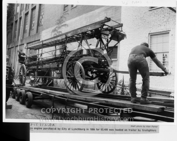 Lynchburg Fire Station -  Early Engine