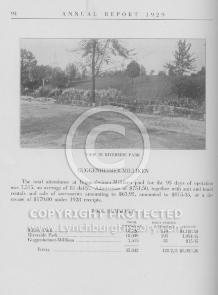 1929 Lynchburg annual report
