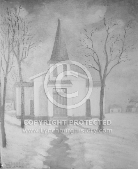  : Church Baptist in Snow